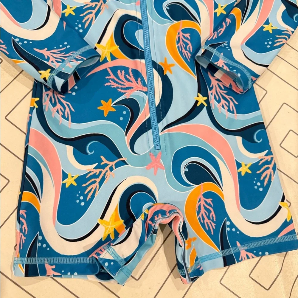 Mott50 x Maisonette Bright Wave Swimsuit - Picture 4 of 14